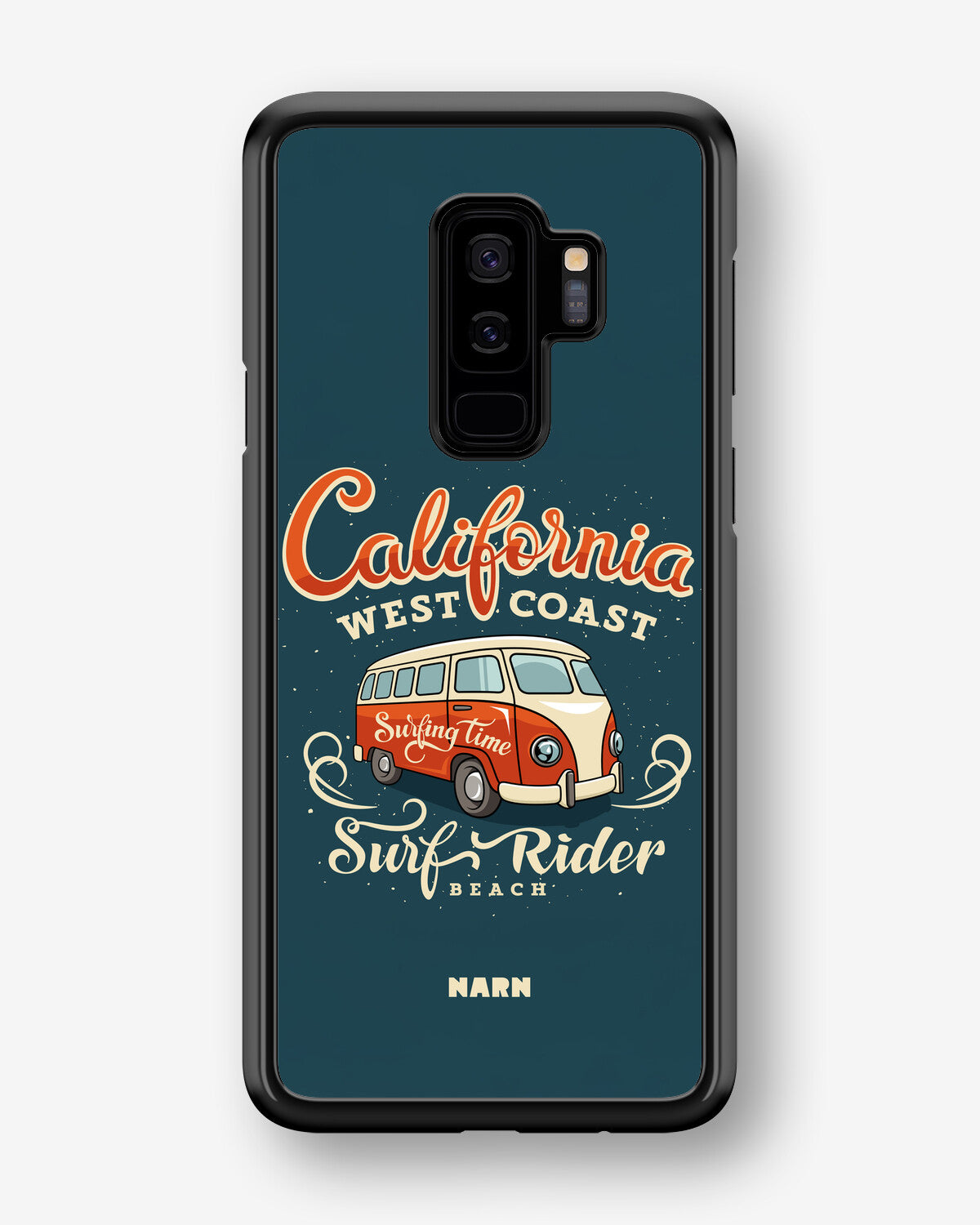 Samsung Galaxy S9 Plus Hard Case – California Surf - View 1