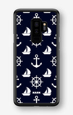 Samsung Galaxy S9 Plus Hard Case – Deep Blue Voyage - View 1