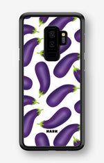 Samsung Galaxy S9 Plus Hard Case – Eggplant Pattern - View 1