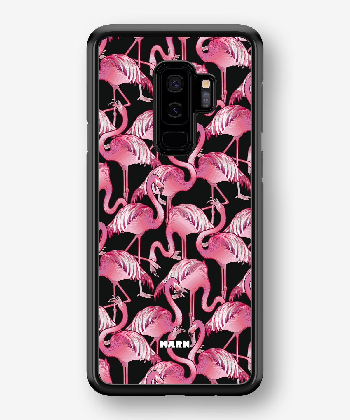 Samsung Galaxy S9 Plus Hard Case – Flamingos - View 1