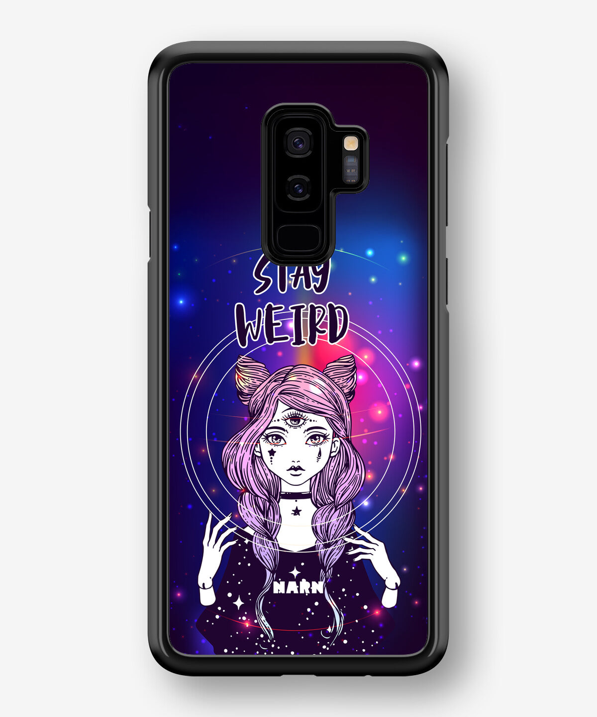 Samsung Galaxy S9 Plus Hard Case – Galactic Weird - View 1