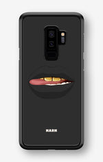 Samsung Galaxy S9 Plus Hard Case – Golden Lips - View 1