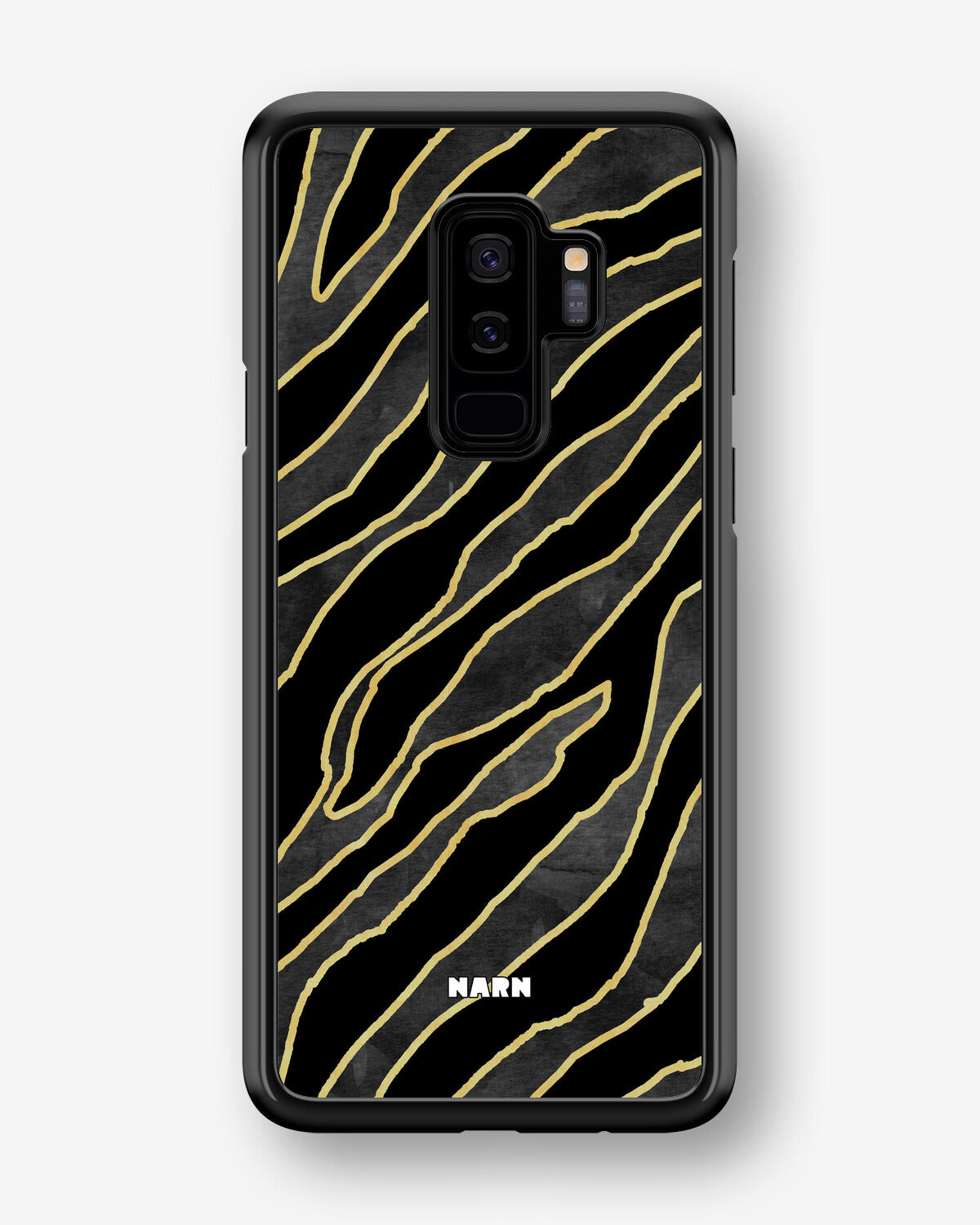 Samsung Galaxy S9 Plus Hard Case – Golden Zebra - View 1