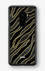 Samsung Galaxy S9 Plus Hard Case – Golden Zebra - View 1
