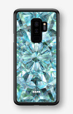 Samsung Galaxy S9 Plus Hard Case – Green Crystals - View 1