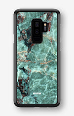 Samsung Galaxy S9 Plus Hard Case – Green Marble - View 1