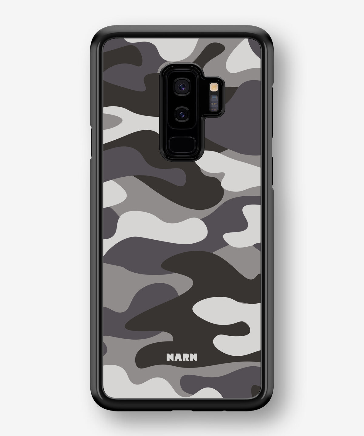 Samsung Galaxy S9 Plus Hard Case – Grey Camo - View 1