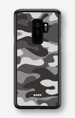 Samsung Galaxy S9 Plus Hard Case – Grey Camo - View 1