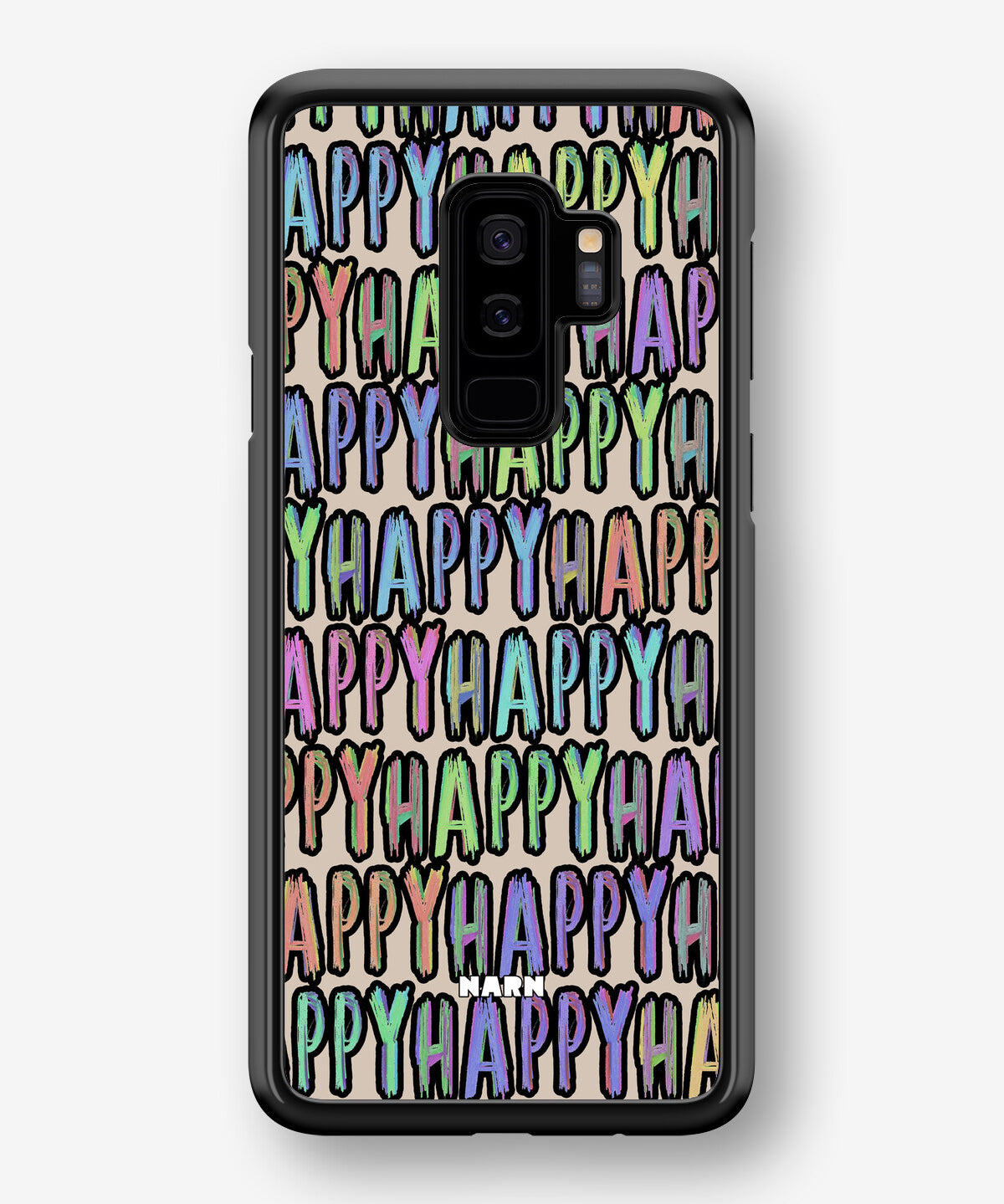 Samsung Galaxy S9 Plus Hard Case – Happy - View 1