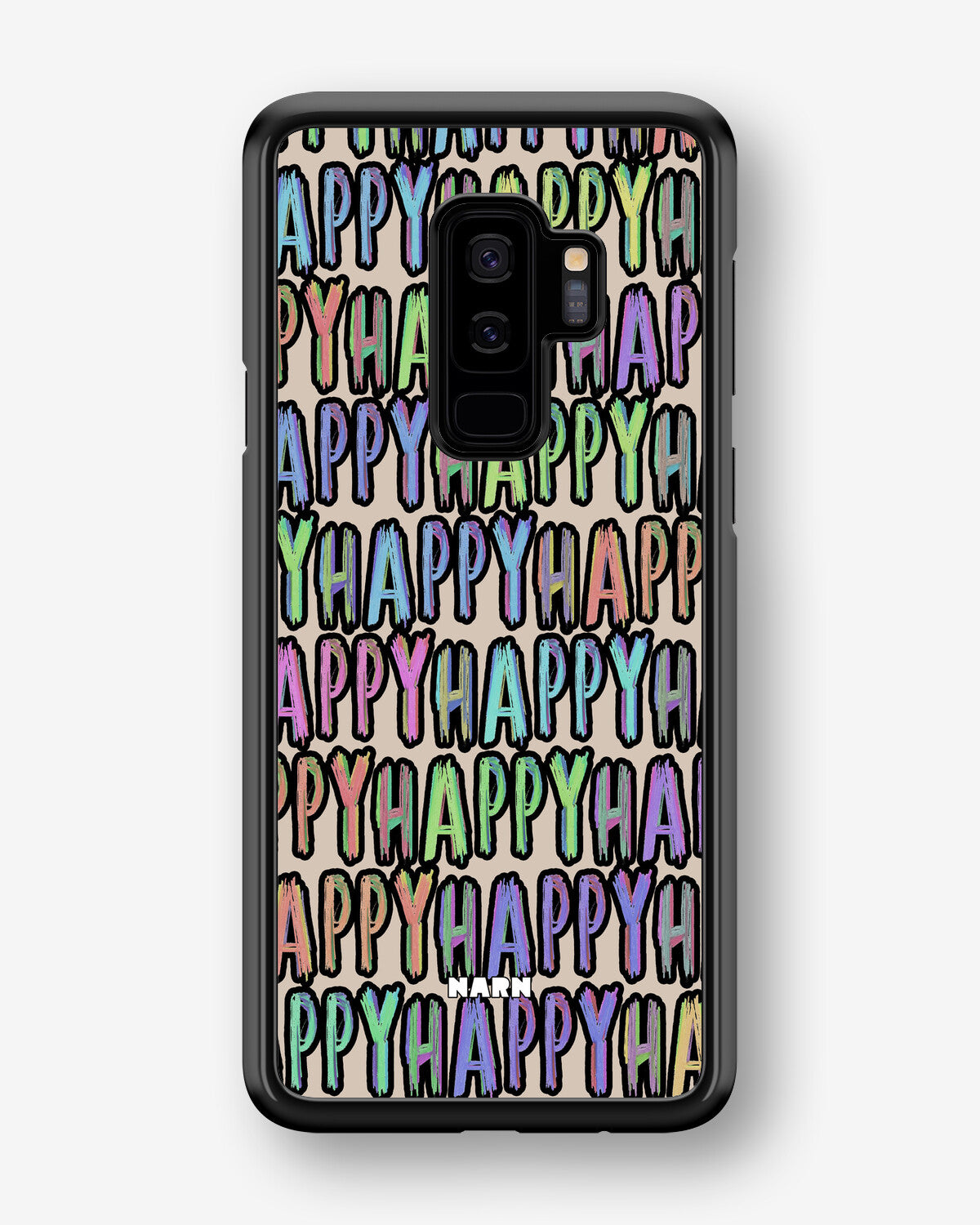 Samsung Galaxy S9 Plus Hard Case – Happy - View 1