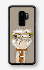 Samsung Galaxy S9 Plus Hard Case – Hipster Ostrich - View 1