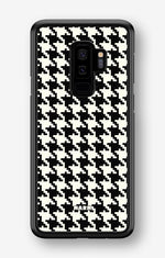 Samsung Galaxy S9 Plus Hard Case – Houndstooth - View 1