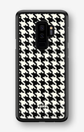 Samsung Galaxy S9 Plus Hard Case – Houndstooth - View 1