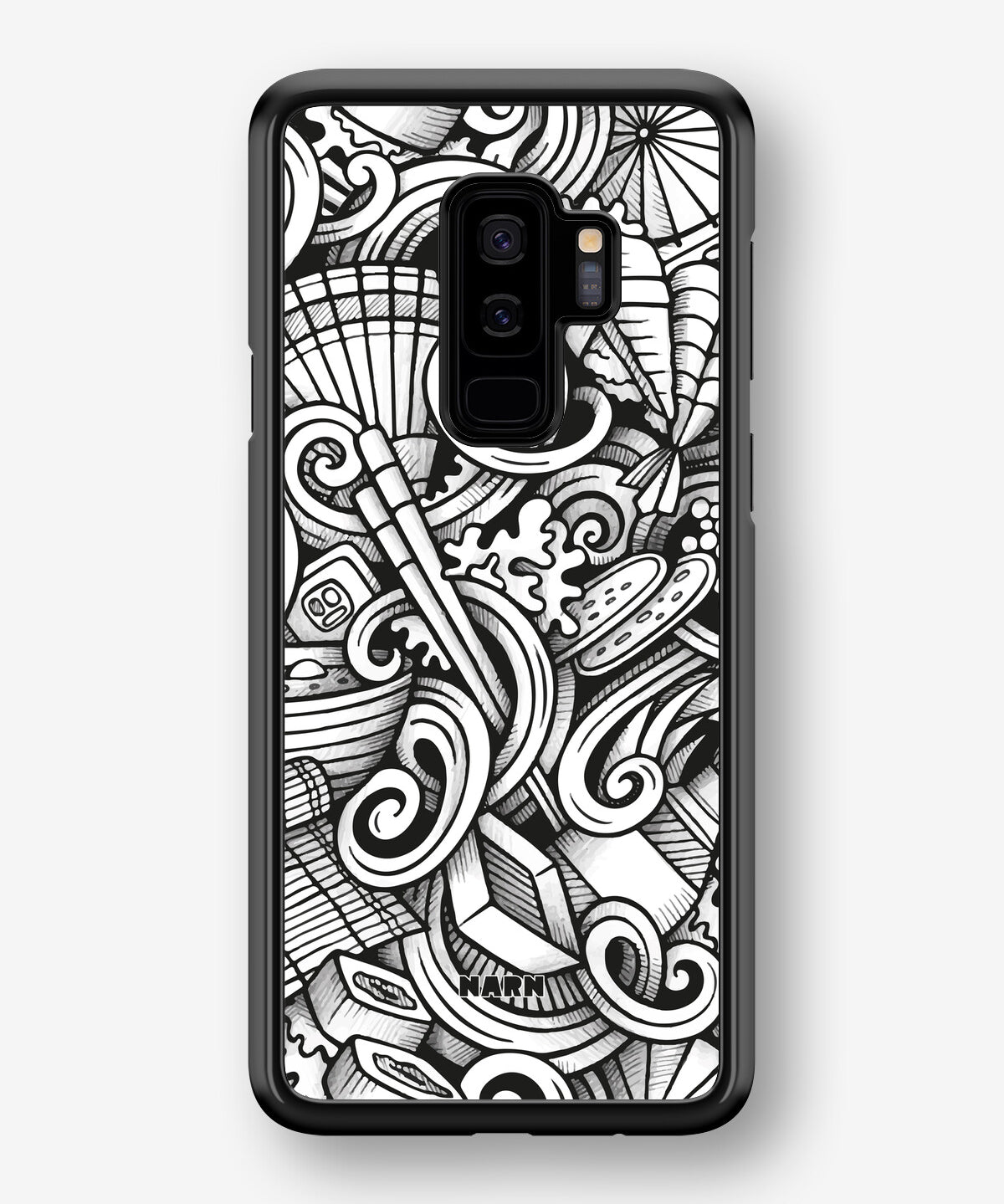 Samsung Galaxy S9 Plus Hard Case – Japanese Pattern - View 1