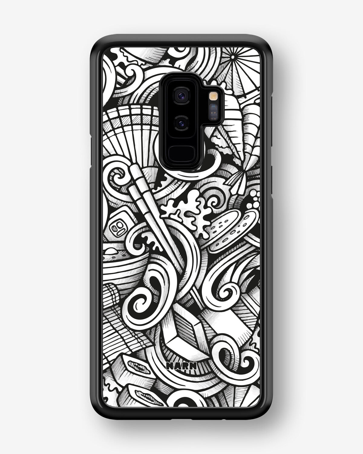 Samsung Galaxy S9 Plus Hard Case – Japanese Pattern - View 1
