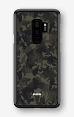 Samsung Galaxy S9 Plus Hard Case – Jungle Green Camo - View 1
