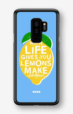 Samsung Galaxy S9 Plus Hard Case – Lemon Quote - View 1