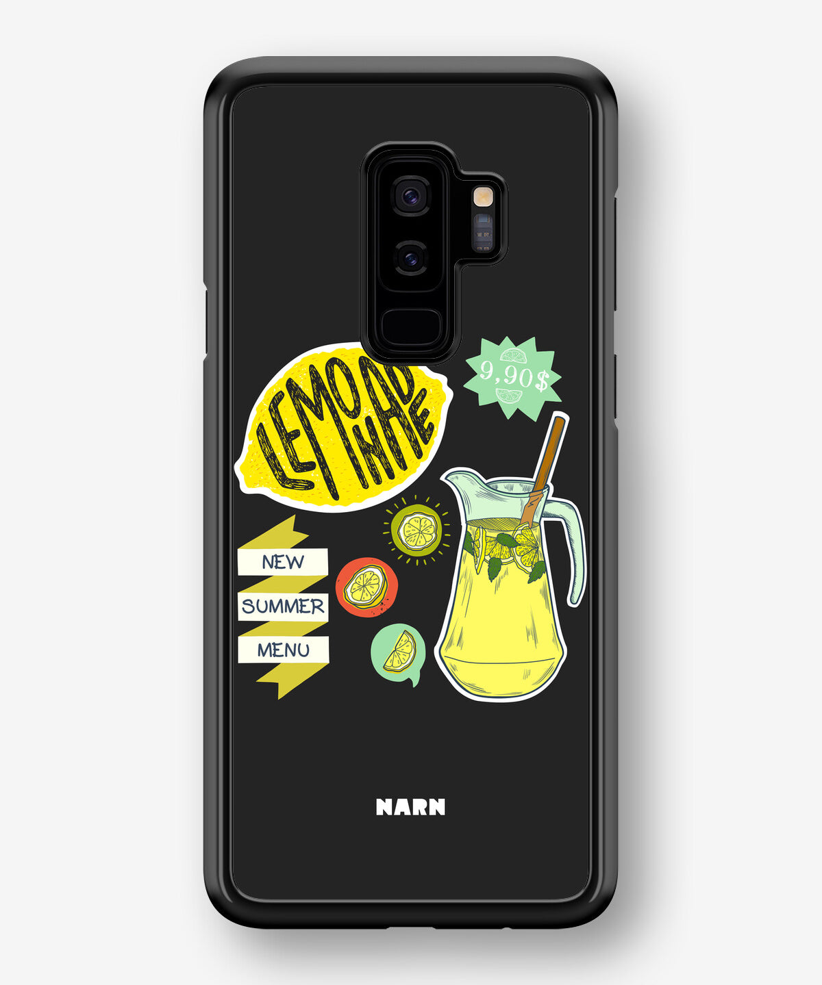 Samsung Galaxy S9 Plus Hard Case – Lemon Summer - View 1
