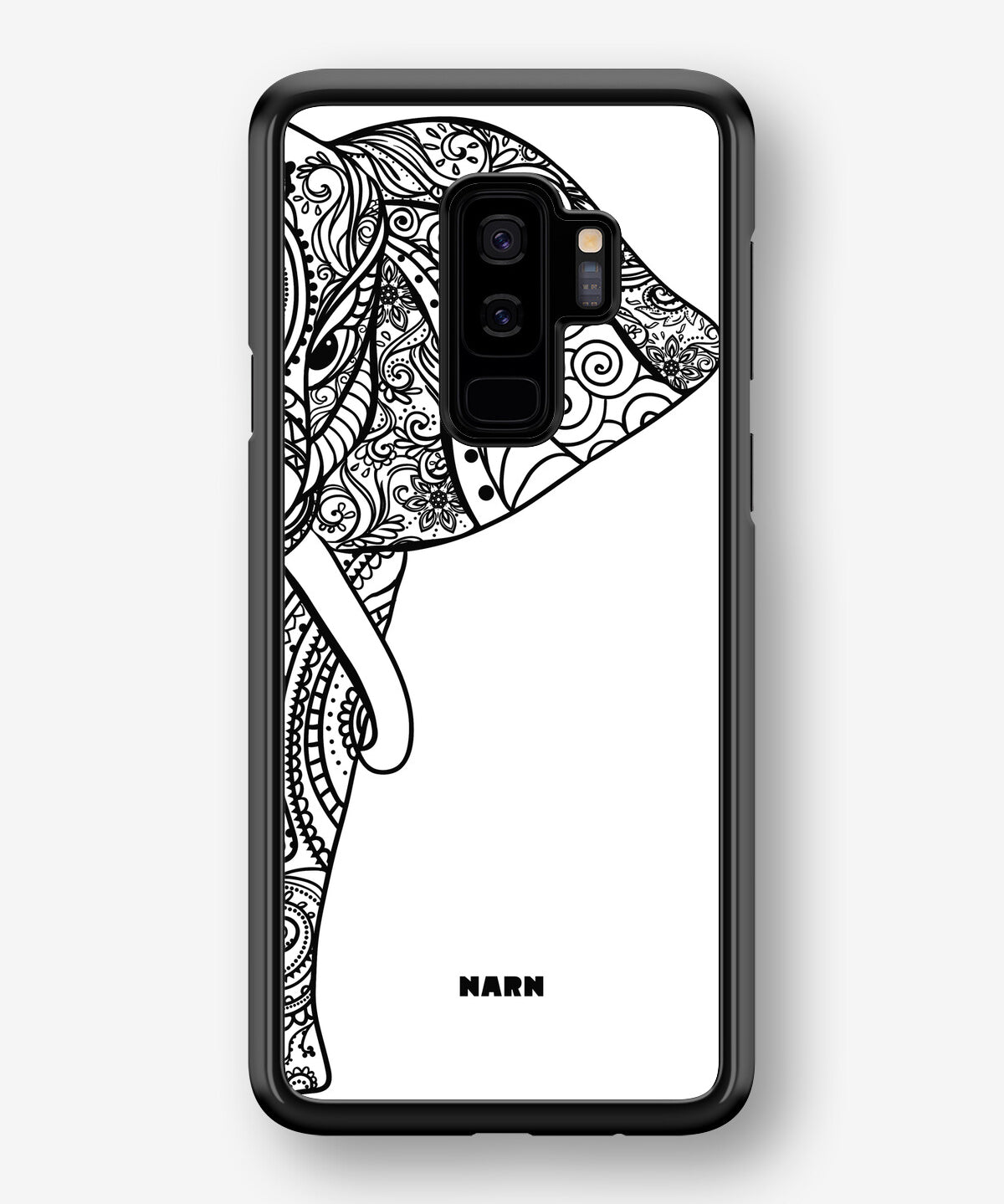 Samsung Galaxy S9 Plus Hard Case – Mandala Elephant - View 1