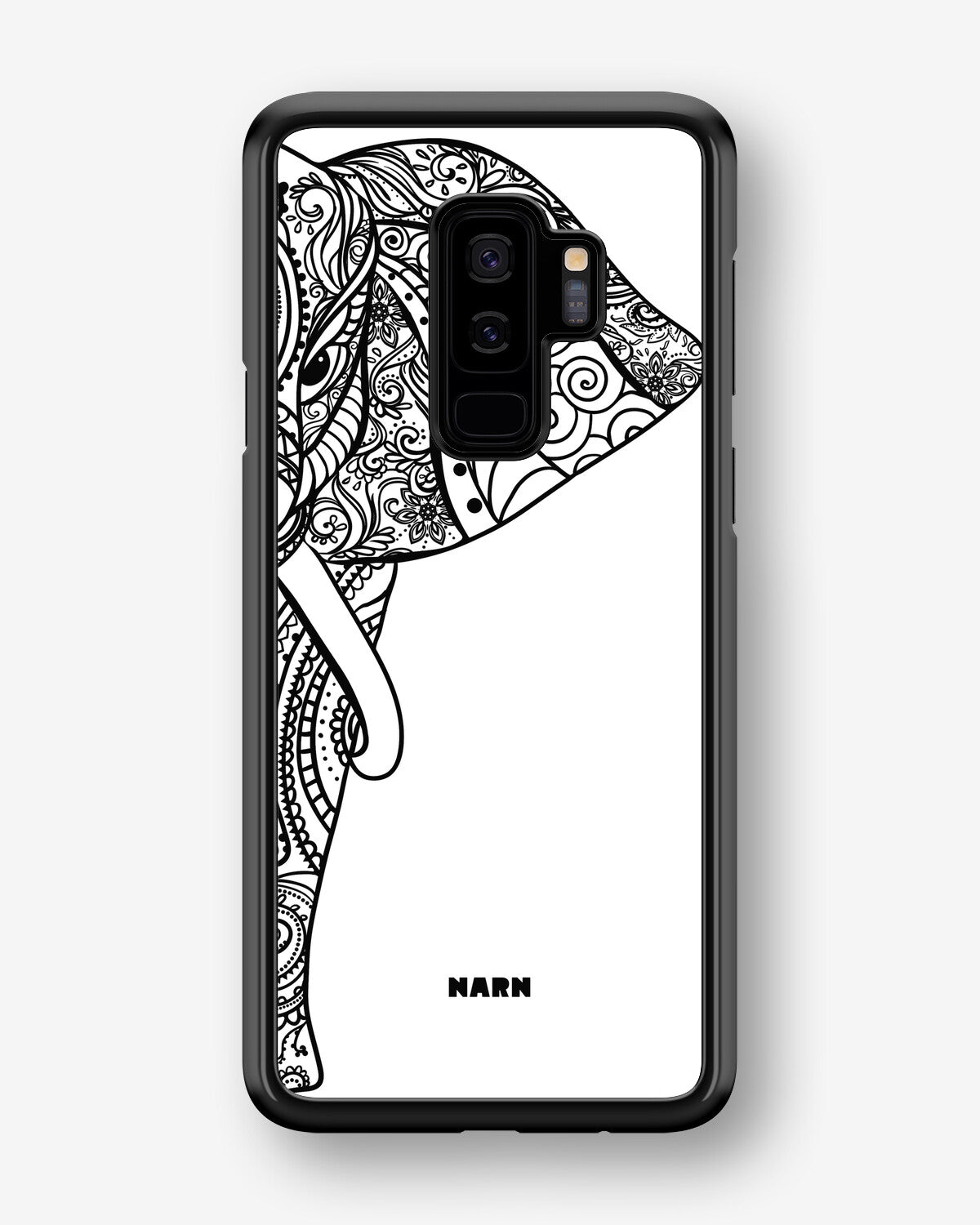Samsung Galaxy S9 Plus Hard Case – Mandala Elephant - View 1