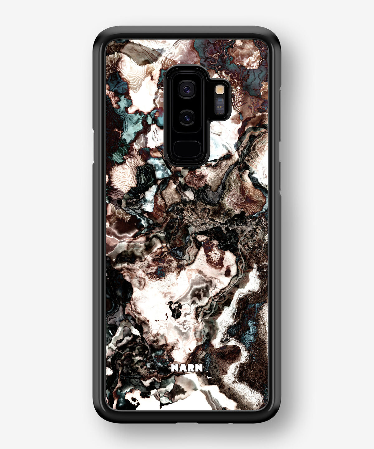 Samsung Galaxy S9 Plus Hard Case – Marble Brown - View 1