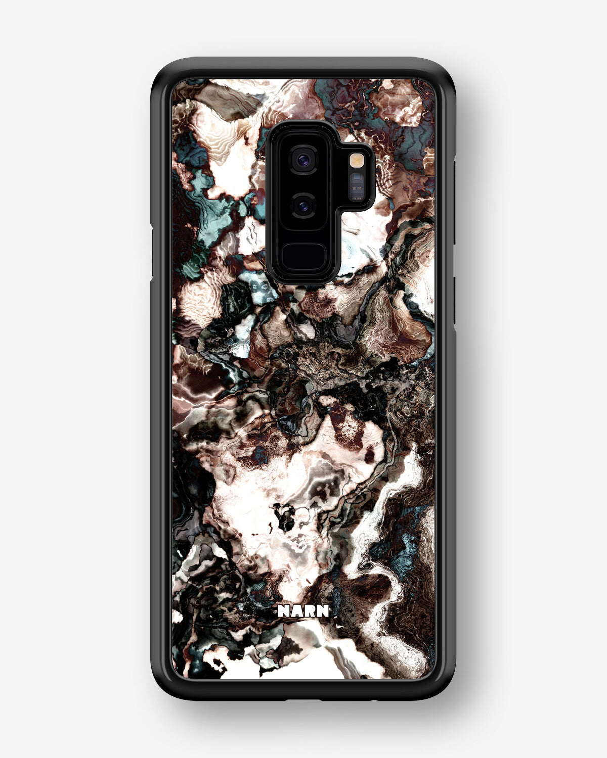 Samsung Galaxy S9 Plus Hard Case – Marble Brown - View 1