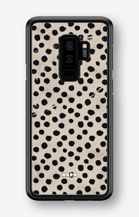 Samsung Galaxy S9 Plus Hard Case – Marble Dots - View 1