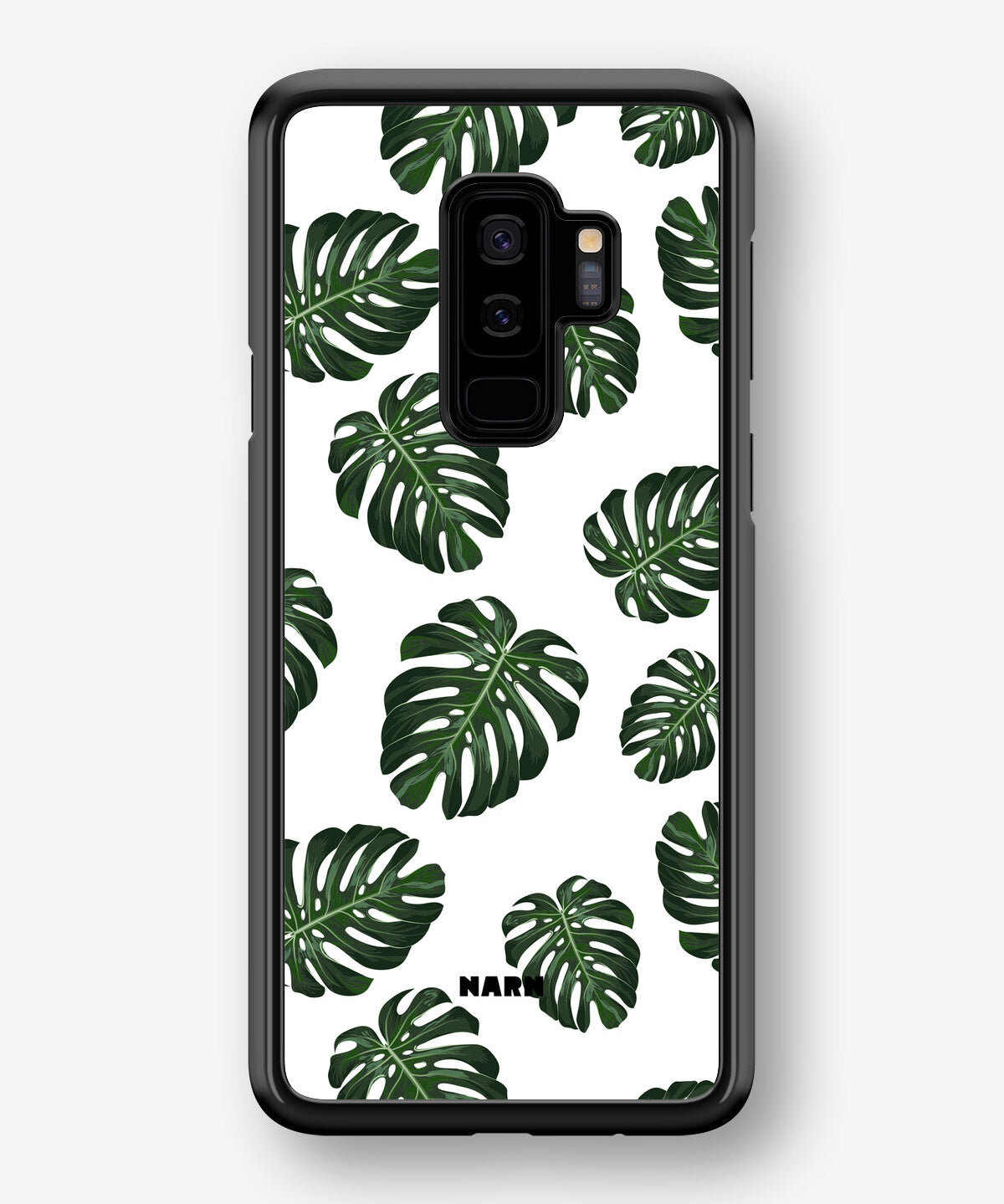 Samsung Galaxy S9 Plus Hard Case – Monstera Pattern - View 1