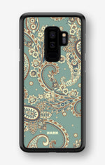 Samsung Galaxy S9 Plus Hard Case – Paisley Green - View 1