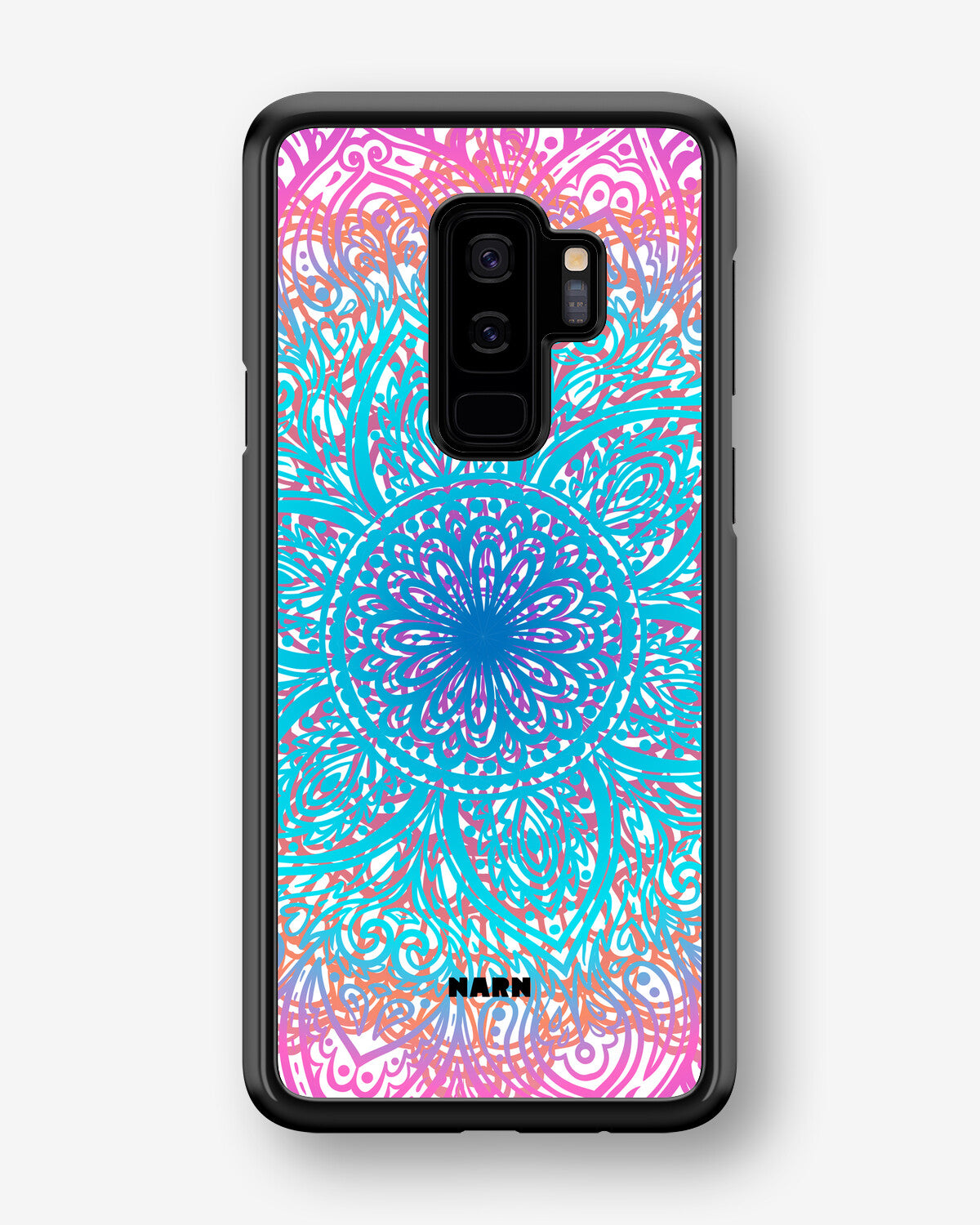 Samsung Galaxy S9 Plus Hard Case – Pastel Mandala - View 1
