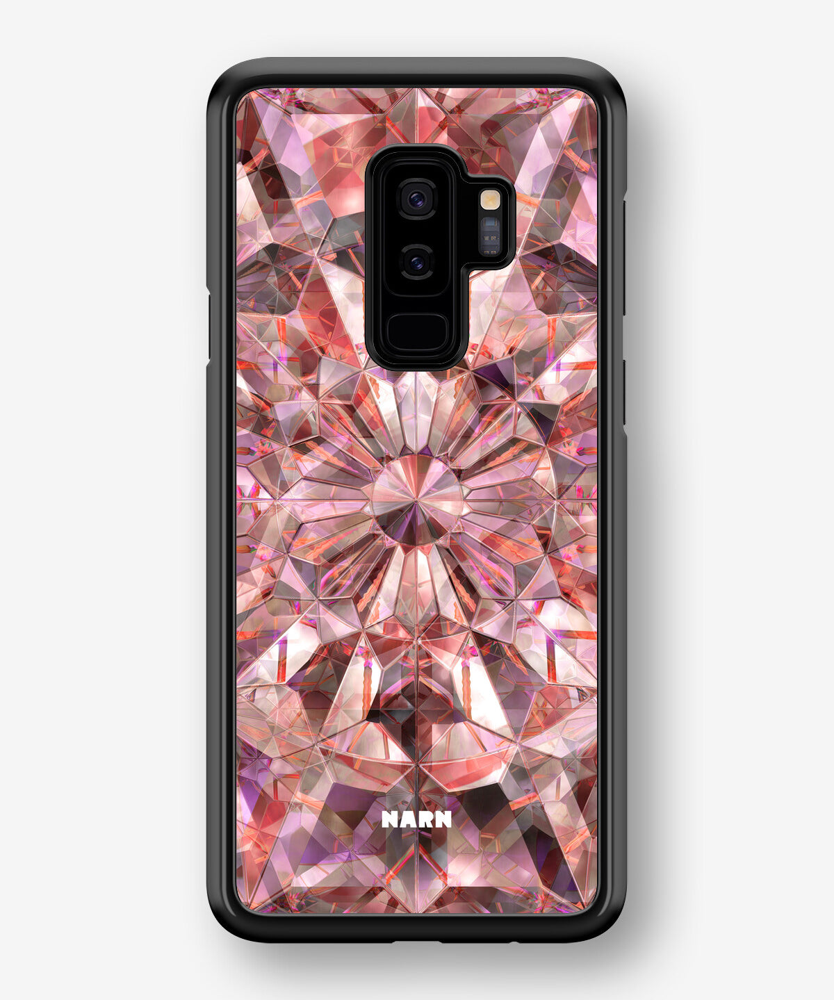 Samsung Galaxy S9 Plus Hard Case – Pink Crystals - View 1