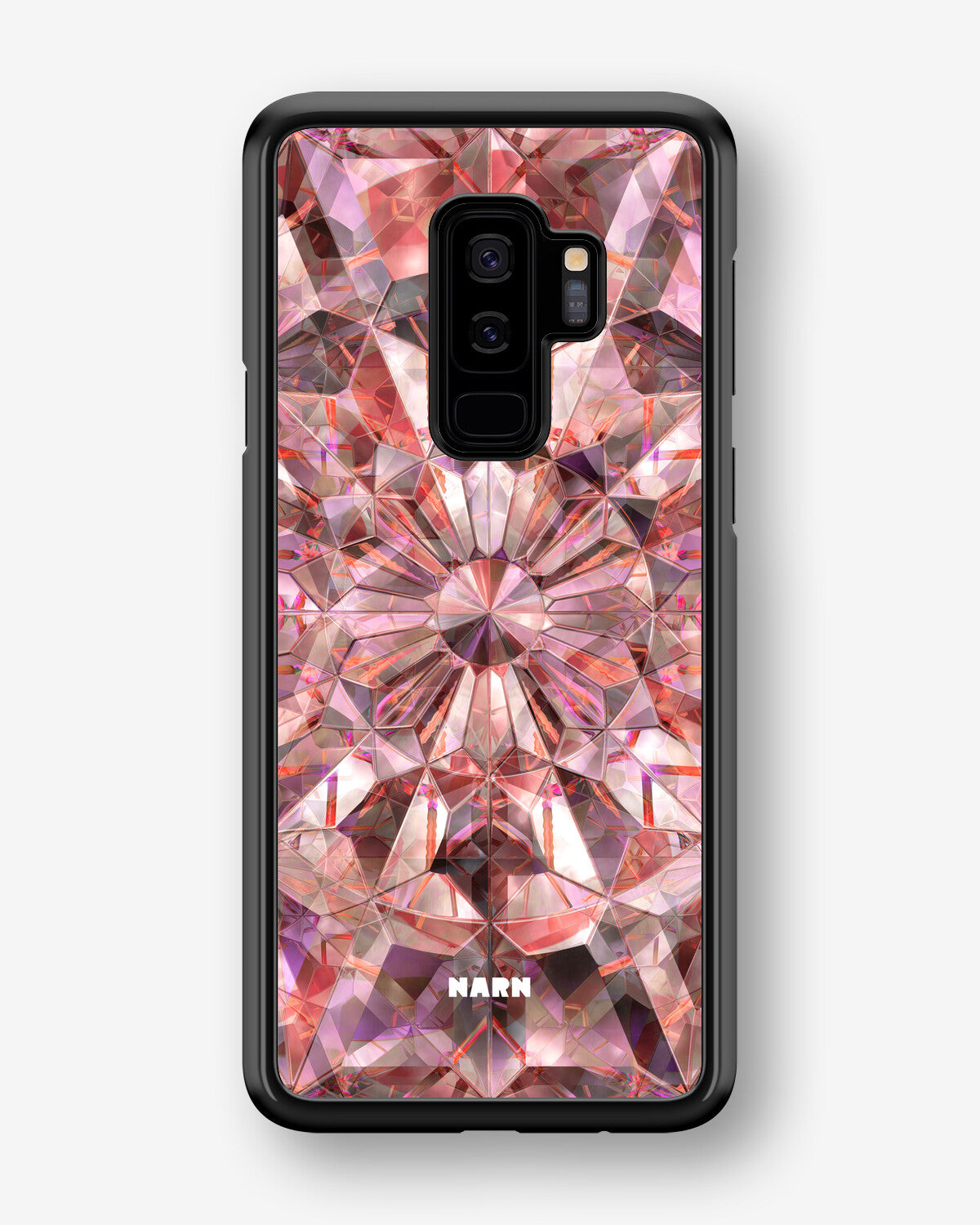 Samsung Galaxy S9 Plus Hard Case – Pink Crystals - View 1