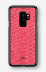 Samsung Galaxy S9 Plus Hard Case – Pink Snake - View 1