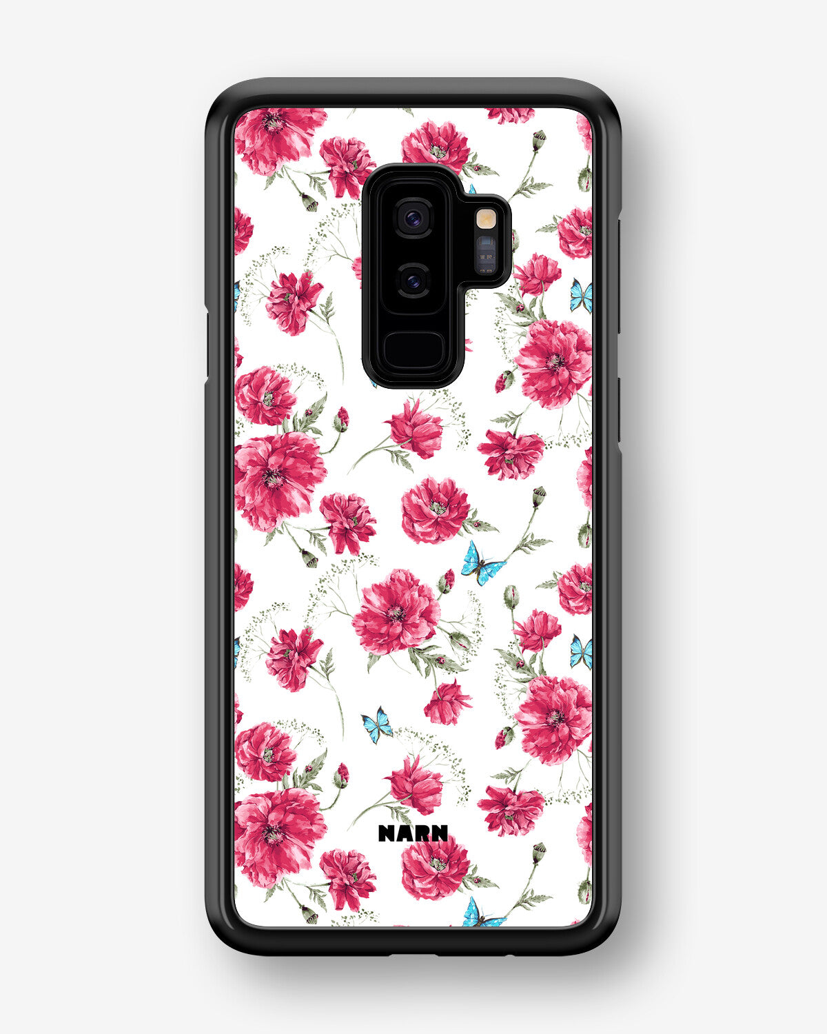 Samsung Galaxy S9 Plus Hard Case – Poppies in Bloom - View 1
