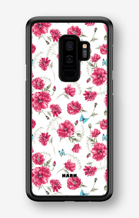 Samsung Galaxy S9 Plus Hard Case – Poppies in Bloom - View 1