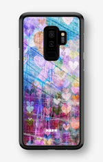 Samsung Galaxy S9 Plus Hard Case – Purple Hearts - View 1