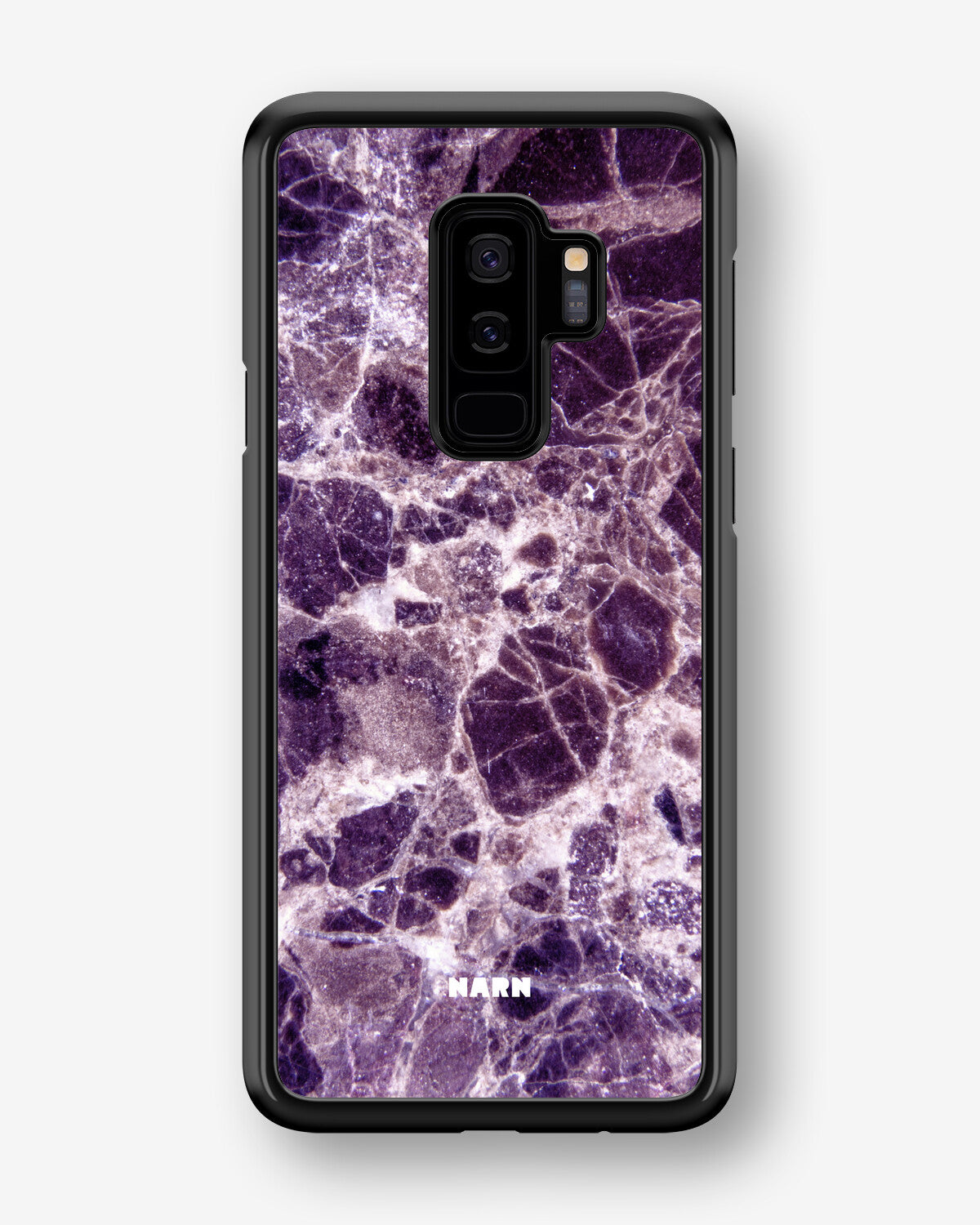 Samsung Galaxy S9 Plus Hard Case – Purple Marble - View 1