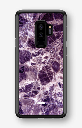Samsung Galaxy S9 Plus Hard Case – Purple Marble - View 1