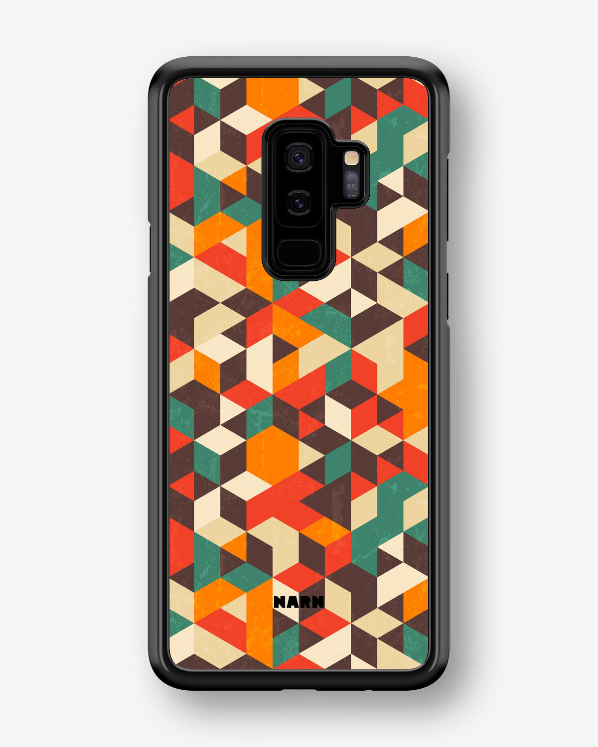 Samsung Galaxy S9 Plus Hard Case – Retro Geometric - View 1