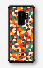 Samsung Galaxy S9 Plus Hard Case – Retro Geometric - View 1