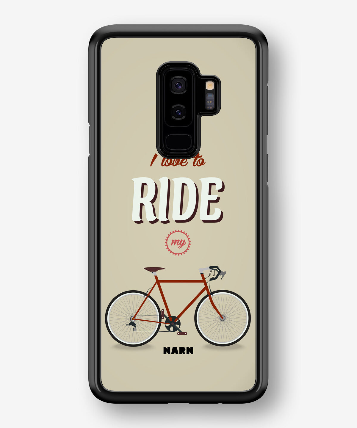 Samsung Galaxy S9 Plus Hard Case – Ride My Bicycle - View 1
