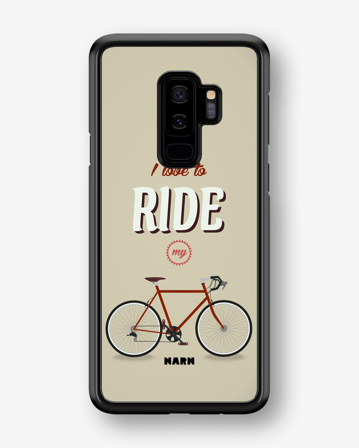 Samsung Galaxy S9 Plus Hard Case – Ride My Bicycle - View 1