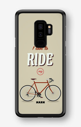 Samsung Galaxy S9 Plus Hard Case – Ride My Bicycle - View 1