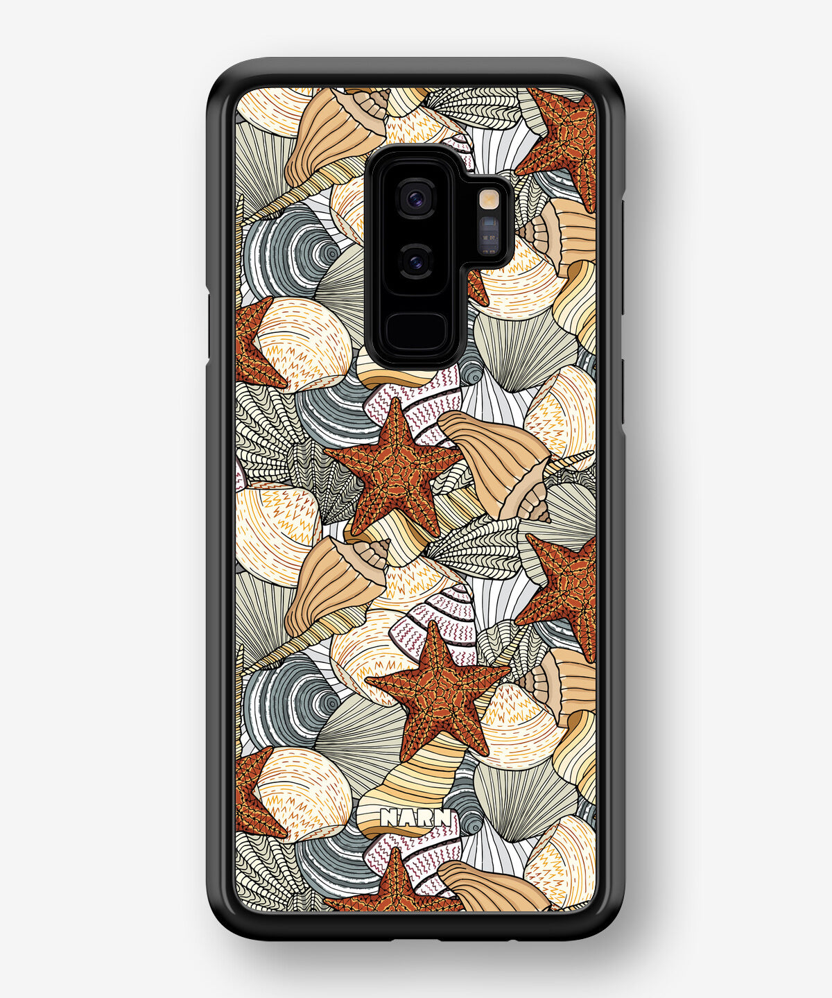 Samsung Galaxy S9 Plus Hard Case – Sea Shells - View 1