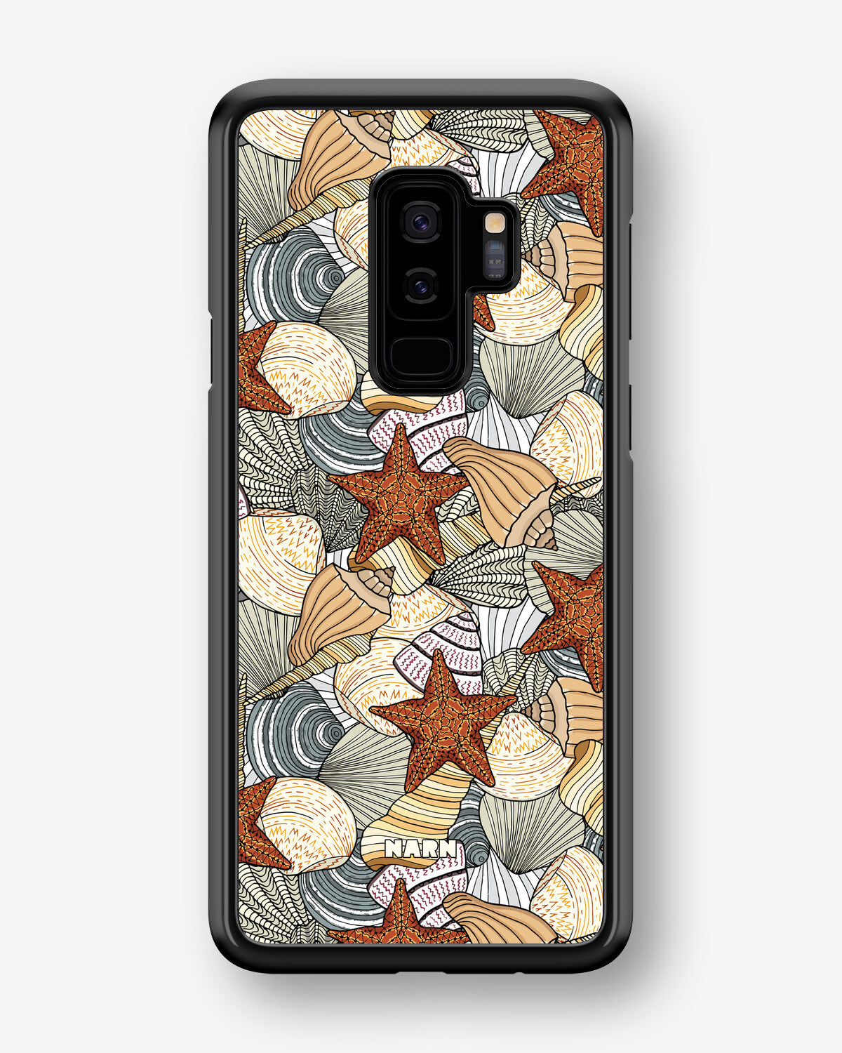 Samsung Galaxy S9 Plus Hard Case – Sea Shells - View 1