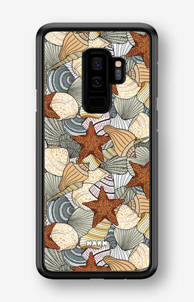 Samsung Galaxy S9 Plus Hard Case – Sea Shells - View 1
