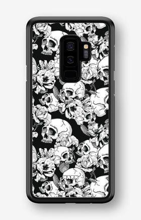 Samsung Galaxy S9 Plus Hard Case – Skull Garden - View 1