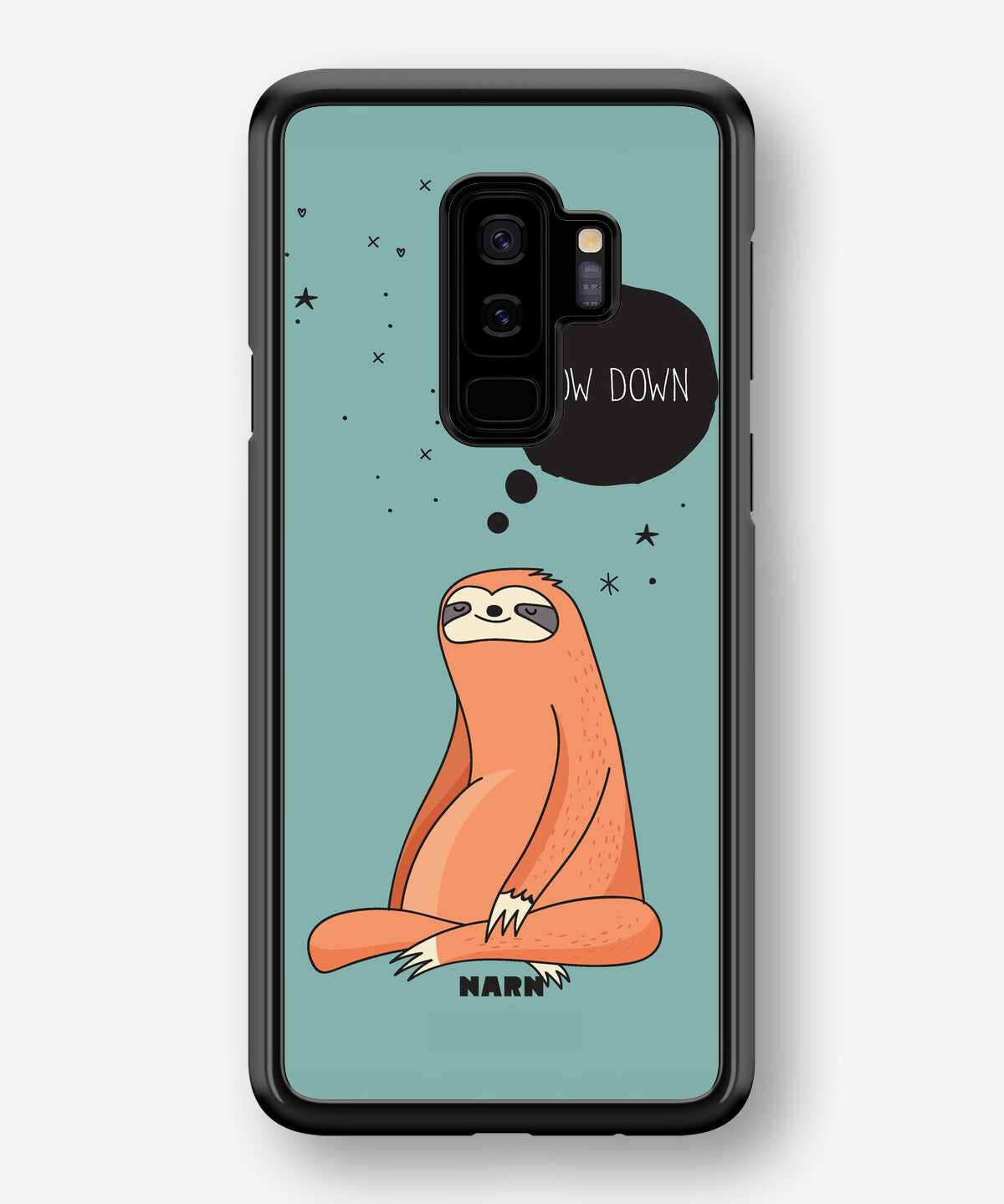 Samsung Galaxy S9 Plus Hard Case – Slow Down Sloth - View 1