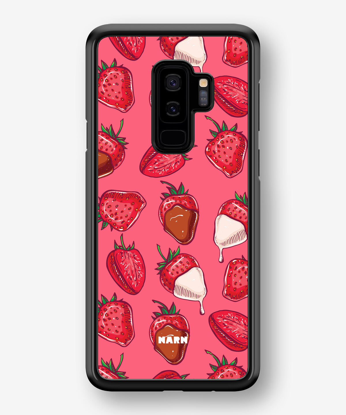 Samsung Galaxy S9 Plus Hard Case – Strawberry Chocolate - View 1