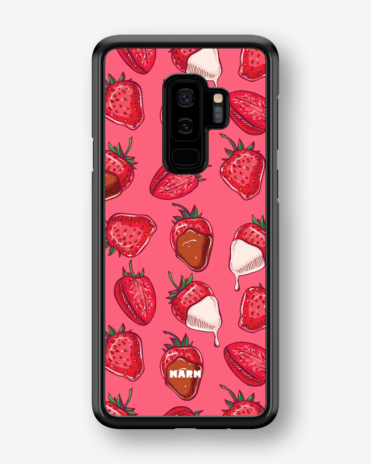 Samsung Galaxy S9 Plus Hard Case – Strawberry Chocolate - View 1